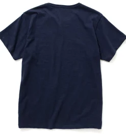 T-Shirts-Joe McCoy Undershirts, Cotton, Summer 140 Navy