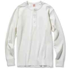 Thermal Shirts-Joe McCoy Union Shirt Long Sleeve White