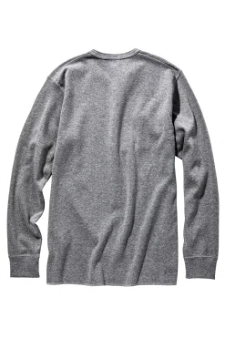 Thermal Shirts-Joe McCoy Union Shirt Long Sleeve Grey
