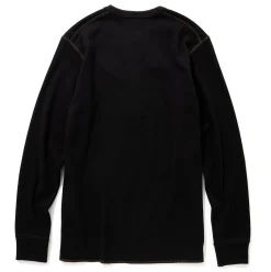 Thermal Shirts-Joe McCoy Union Shirt Long Sleeve Black
