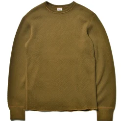 Thermal Shirts-The Real McCoy's U.S. Army Military Thermal Shirt 150 Olive