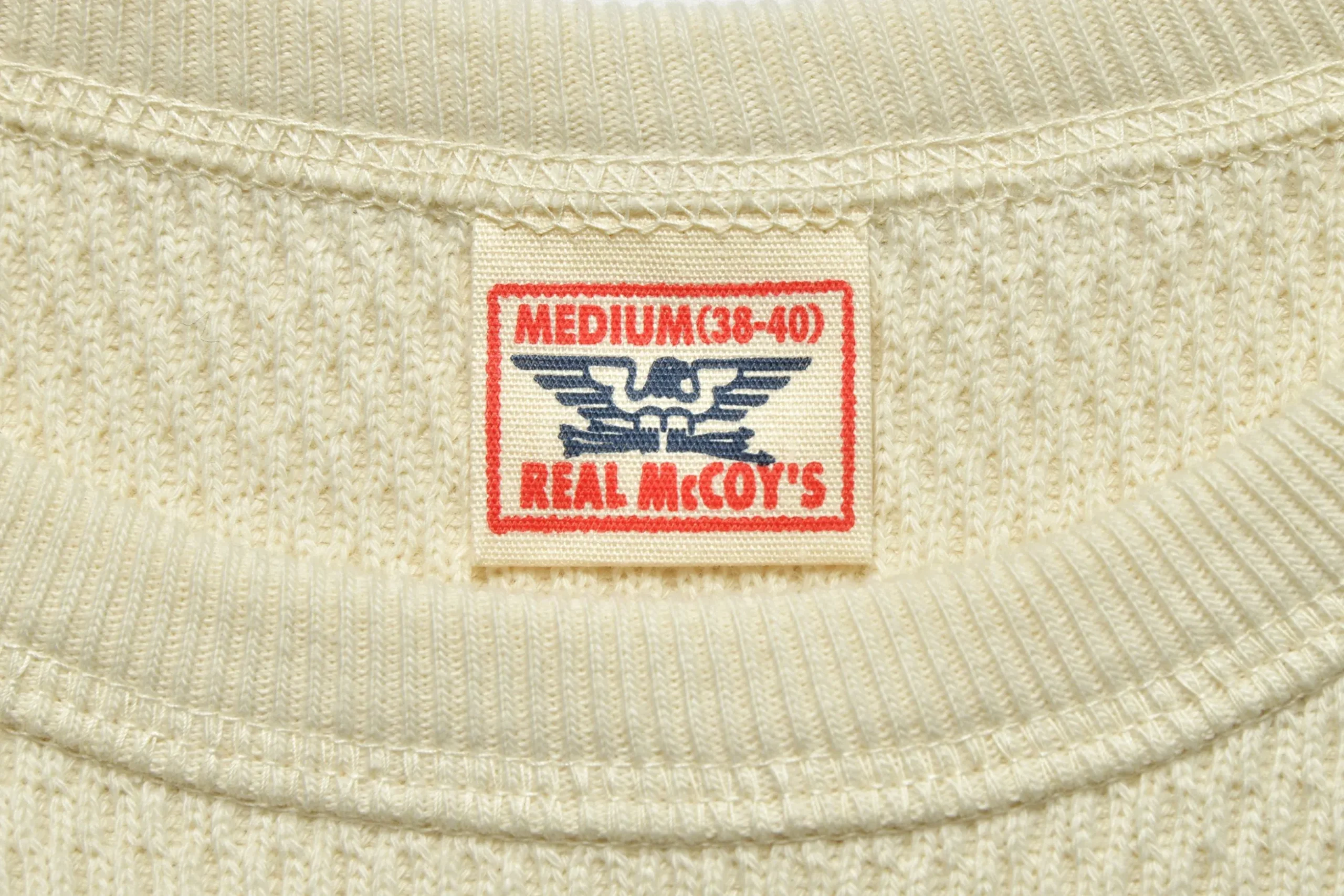 Thermal Shirts-The Real McCoy's U.S. Army Military Thermal Shirt 011 Milk