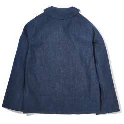 Military-The Real McCoy's U.S. Navy Denim Dungaree Jumper 141 Indigo