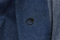 Military-The Real McCoy's U.S. Navy Denim Dungaree Jumper 141 Indigo