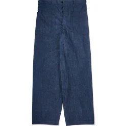 Pants-The Real McCoy's U.S. Navy Denim Dungaree Trousers 141 Indigo