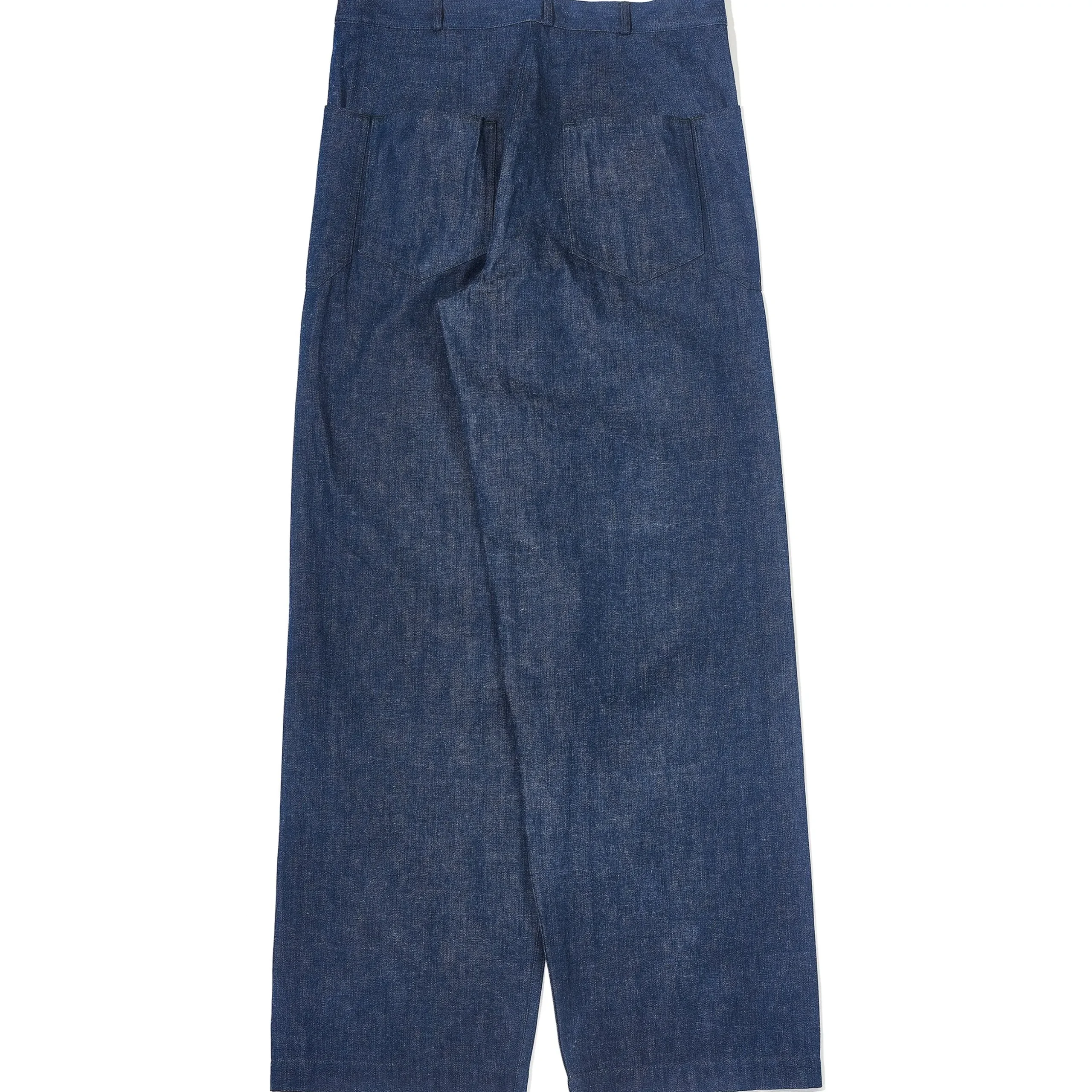 Pants-The Real McCoy's U.S. Navy Denim Dungaree Trousers 141 Indigo