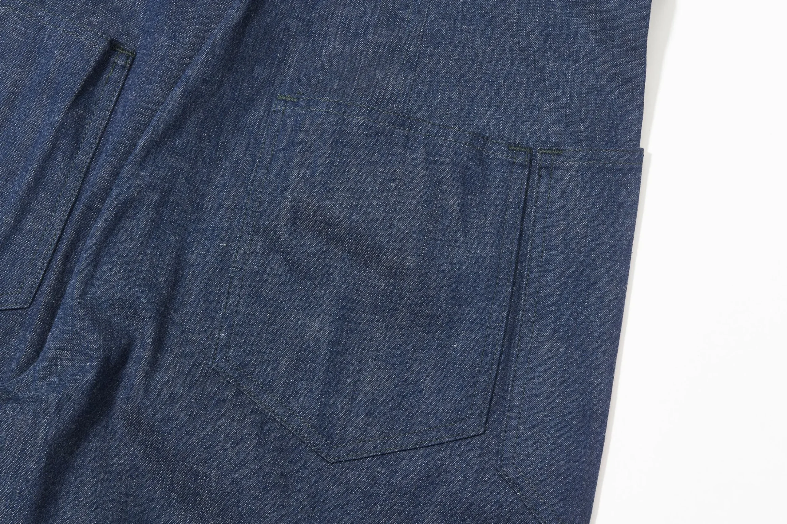 Pants-The Real McCoy's U.S. Navy Denim Dungaree Trousers 141 Indigo