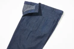 Pants-The Real McCoy's U.S. Navy Denim Dungaree Trousers 141 Indigo