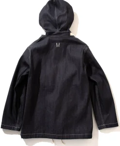 Denim-The Real McCoy's U.S. Navy Denim Parka Indigo