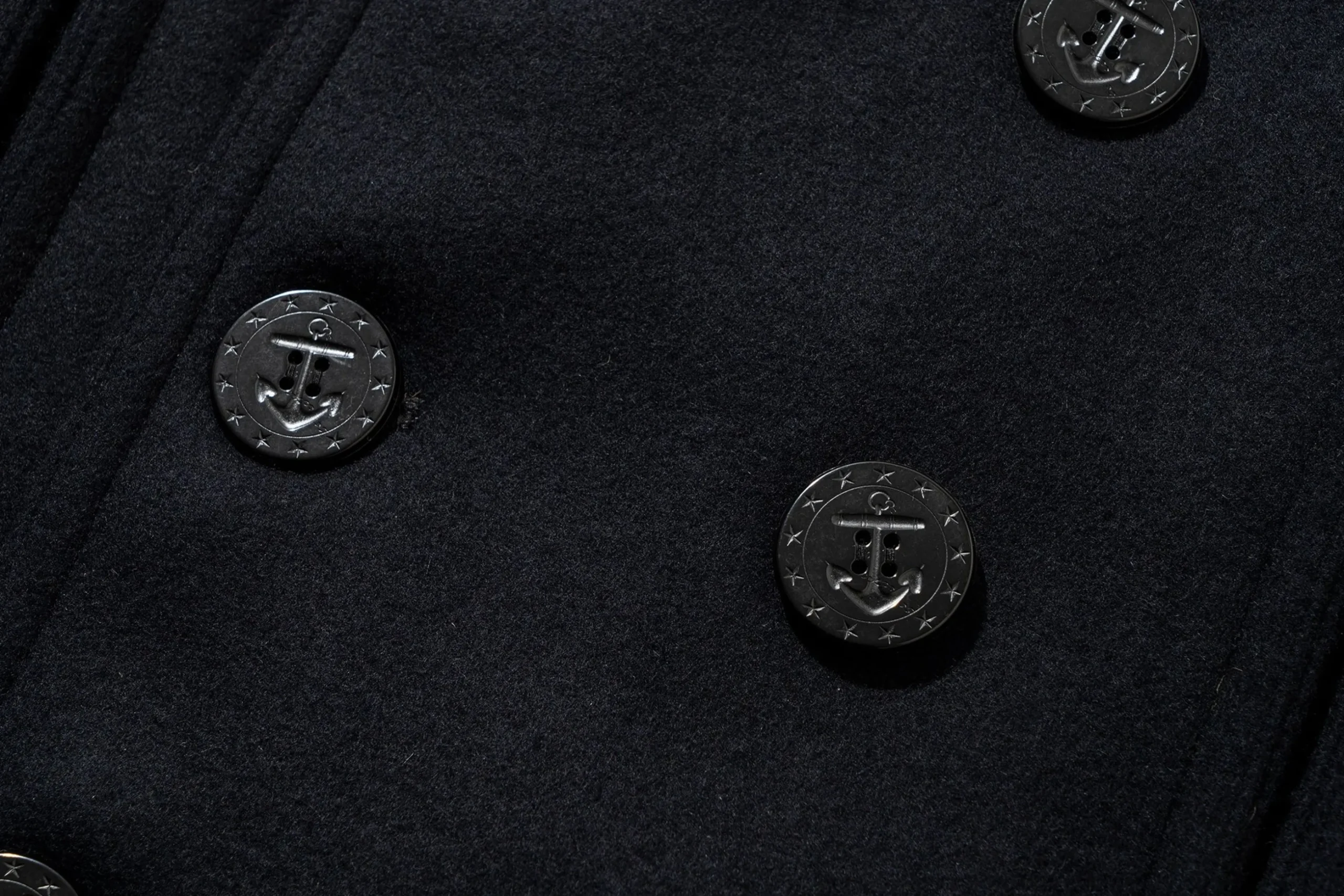 Military-The Real McCoy's U.S. Pea Coat (Wwii) Navy