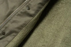 Military-The Real McCoy's U.S.N. A-2 Deck Jacket Real Mccoy Mfg. Olive