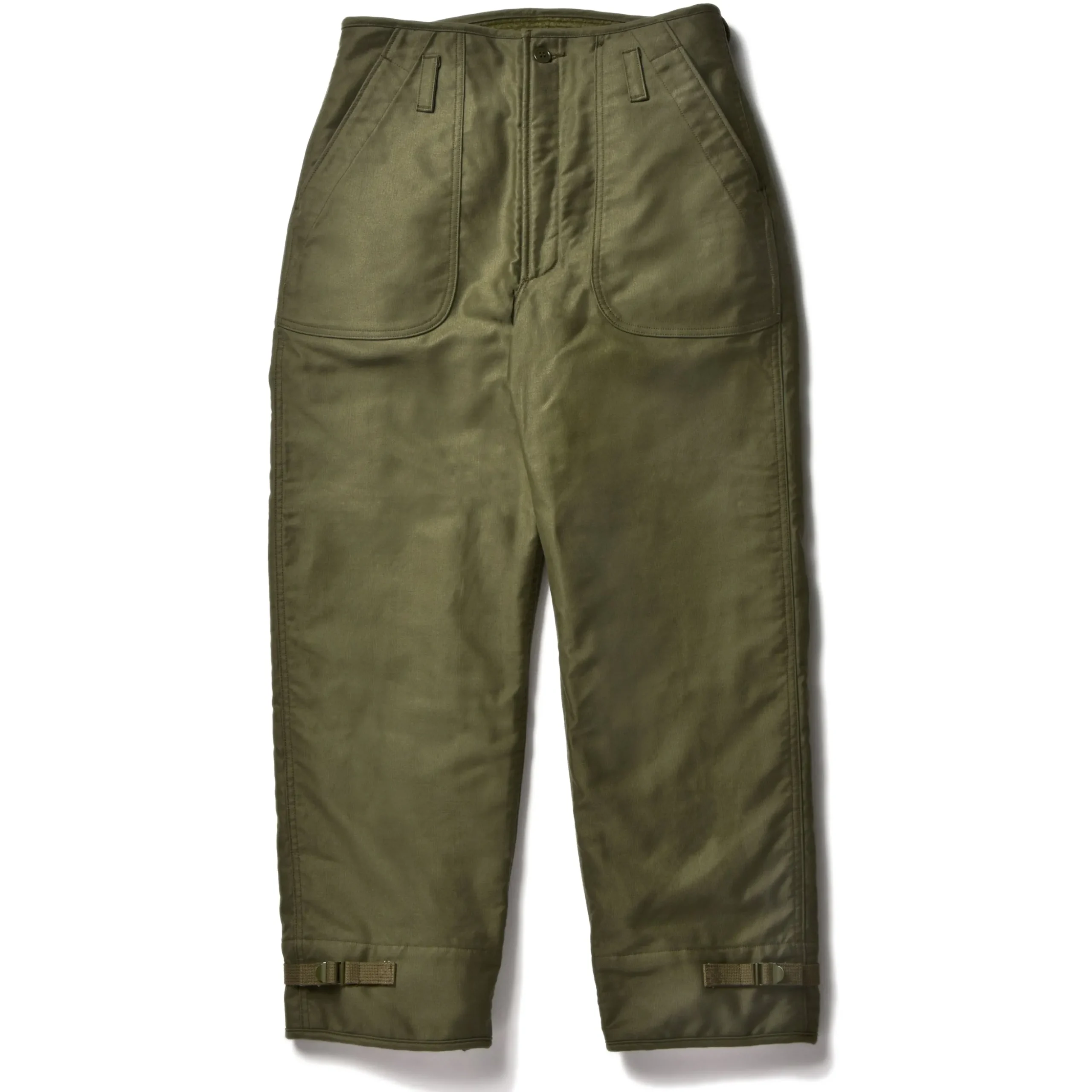 Pants-The Real McCoy's U.S.N. A-2 Deck Trousers Olive
