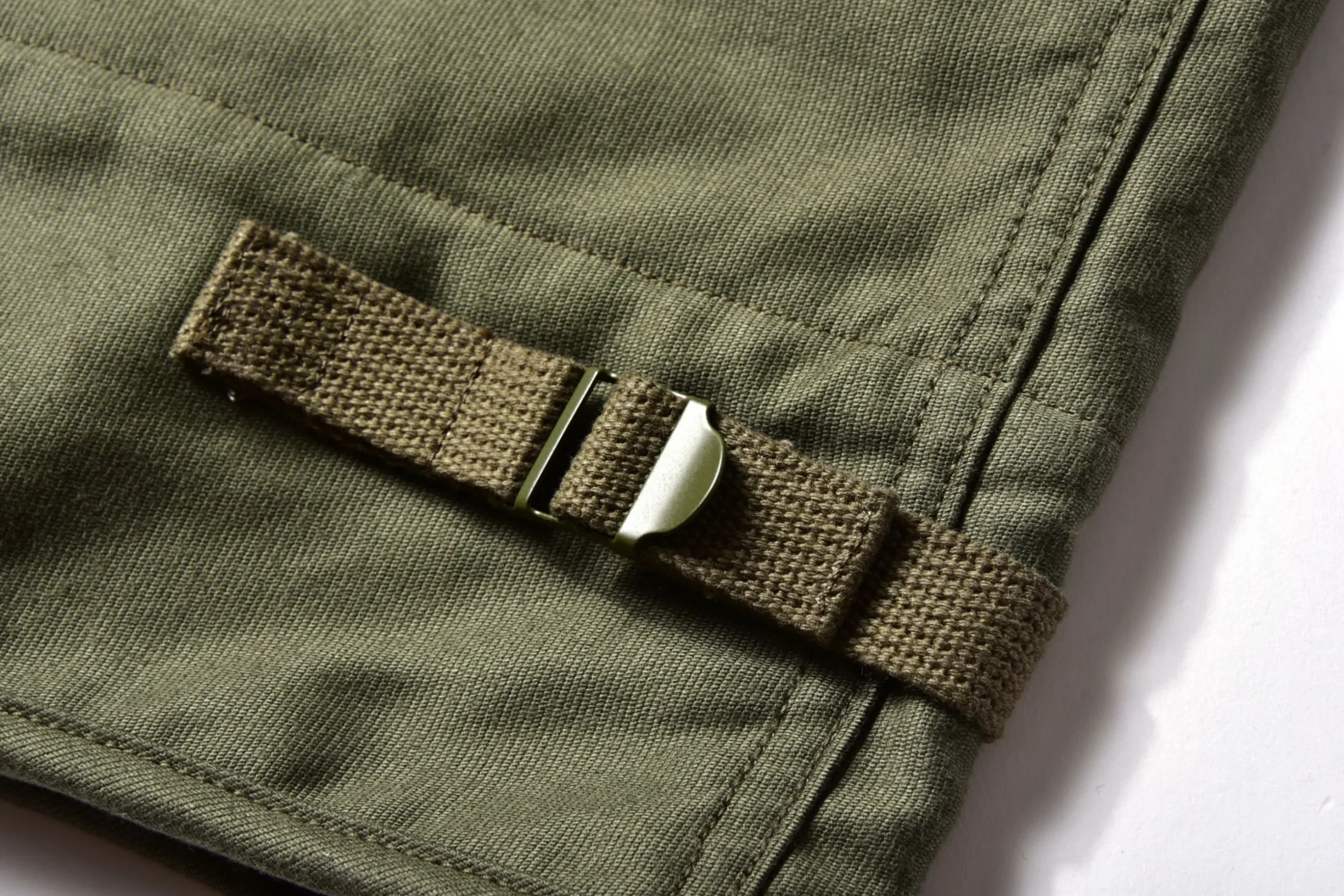 Pants-The Real McCoy's U.S.N. A-2 Deck Trousers Olive