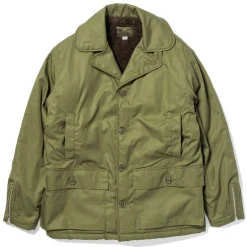 Military-The Real McCoy's Usn Al-1 Flight Jacket Olive