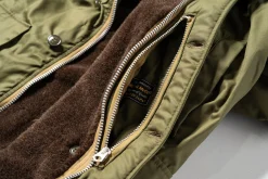 Military-The Real McCoy's Usn Al-1 Flight Jacket Olive