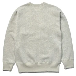 Sweatshirts-The Real McCoy's Usn Crewneck Sweatshirt 022 Snow Gray