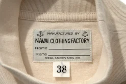 Thermal Shirts-The Real McCoy's U.S.N. Flight Deck Jersey White