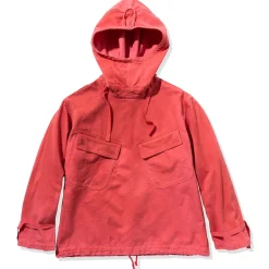Recreation-The Real McCoy's Usn Salvage Smock Parka (Over-Dyed) Red