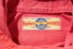 Recreation-The Real McCoy's Usn Salvage Smock Parka (Over-Dyed) Red