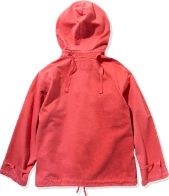 Recreation-The Real McCoy's Usn Salvage Smock Parka (Over-Dyed) Red