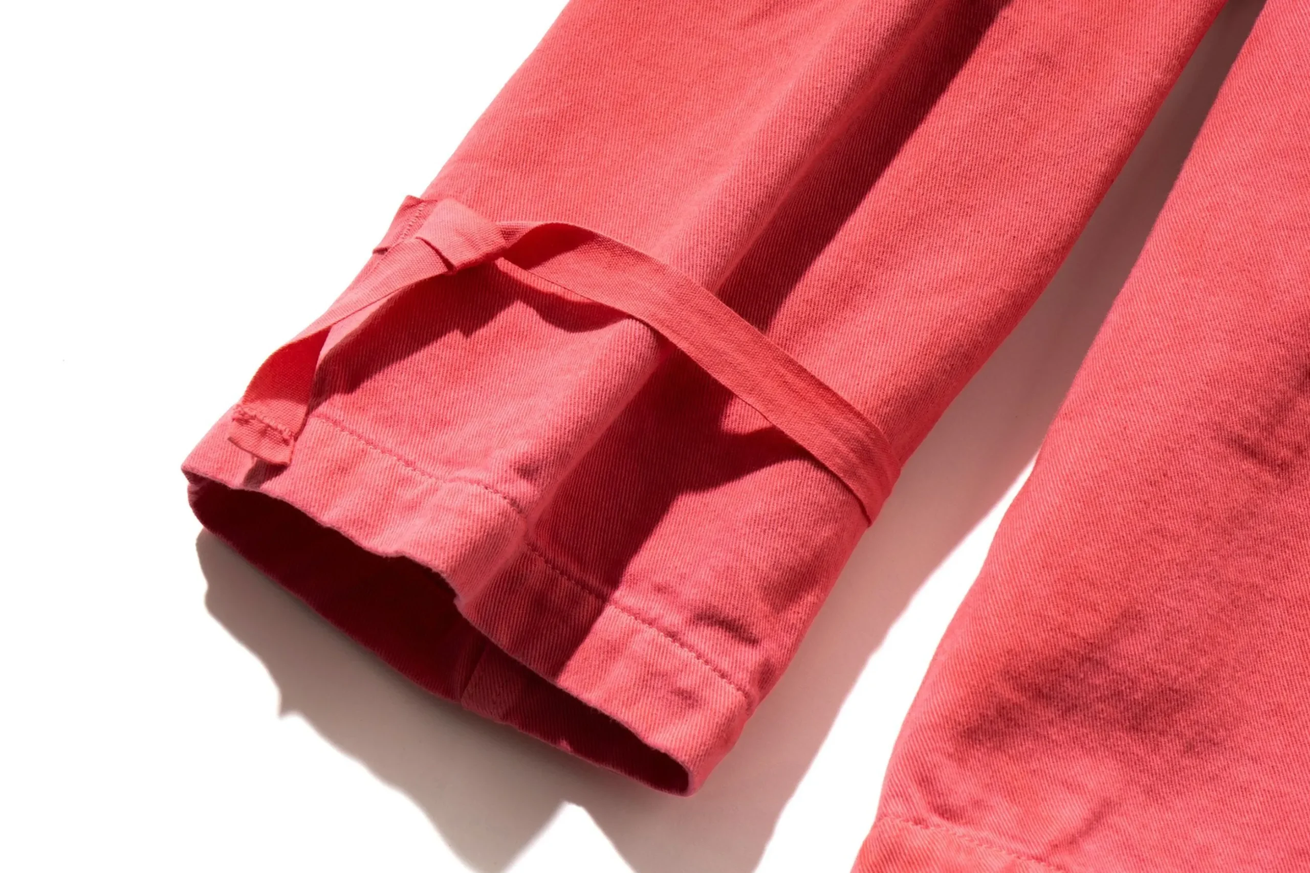 Recreation-The Real McCoy's Usn Salvage Smock Parka (Over-Dyed) Red