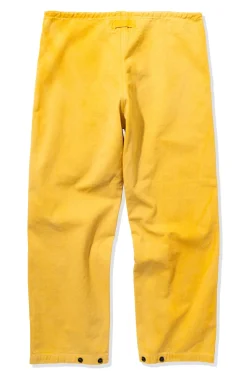 Pants-The Real McCoy's Usn Salvage Trousers (Over-Dyed) Yellow