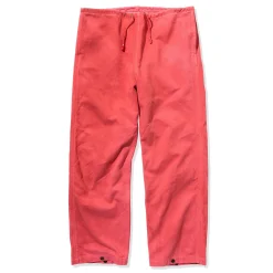 Pants-The Real McCoy's Usn Salvage Trousers (Over-Dyed) Red
