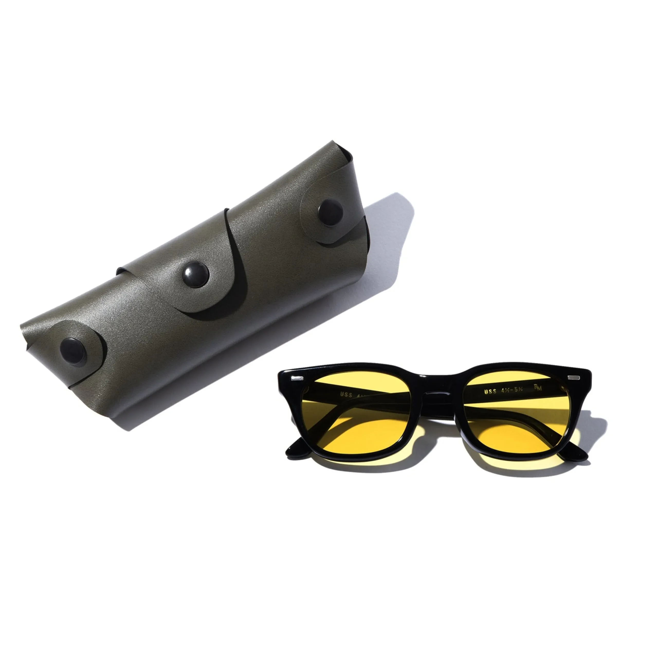 Eyewear-The Real McCoy's Uss Celluloid Frame 060 Yellow