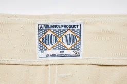 Pants-Joe McCoy Utility Trousers / White Hbt 012 Ecru