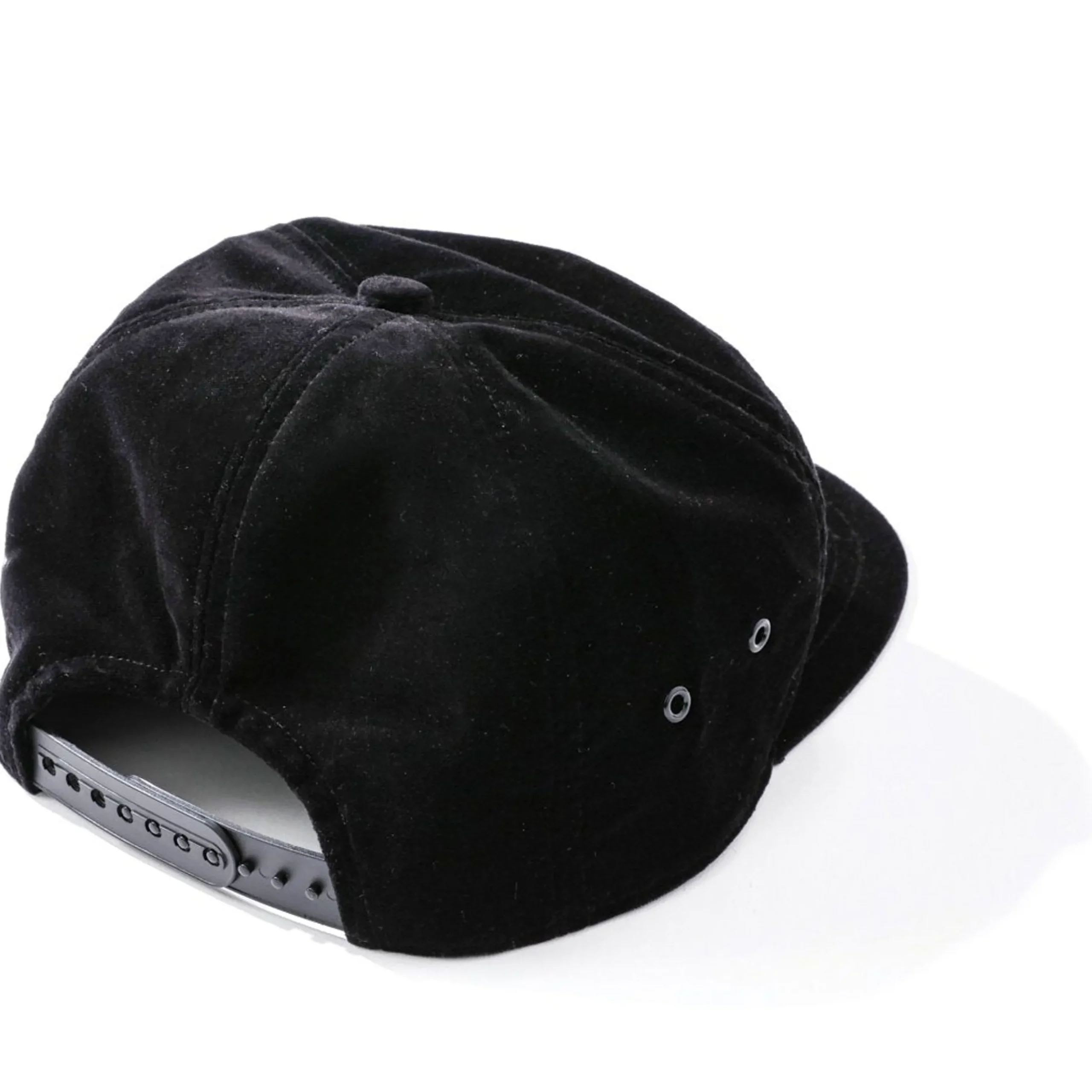 Hats-The Real McCoy's Velvet Souvenir Cap / Airborne Black