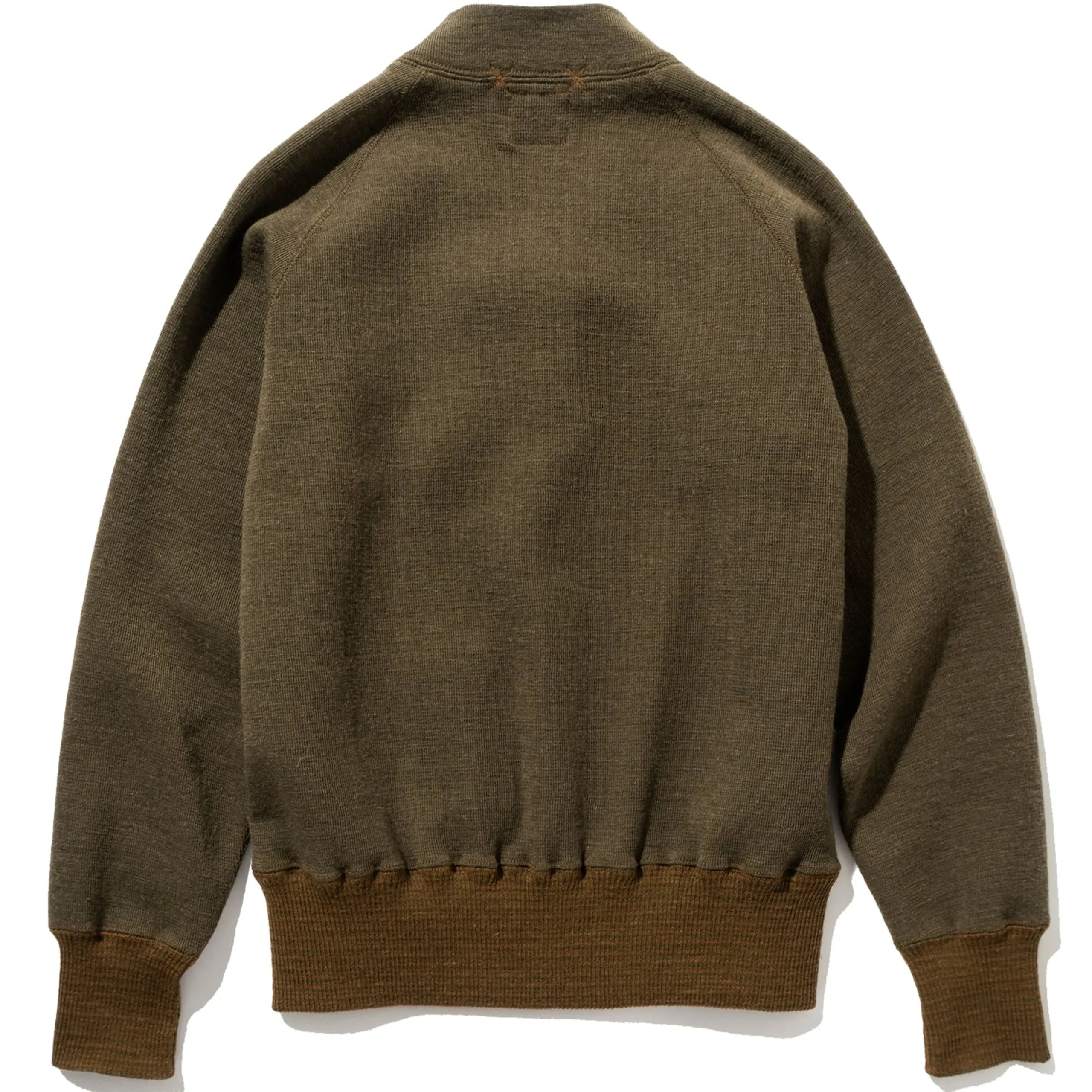 Knitwear-The Real McCoy's Vest,Flying Winter, Type C-2 160 Olive