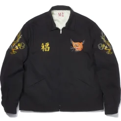 Military-The Real McCoy's Viet-Nam Jacket / Cam-Ranh 030 Black