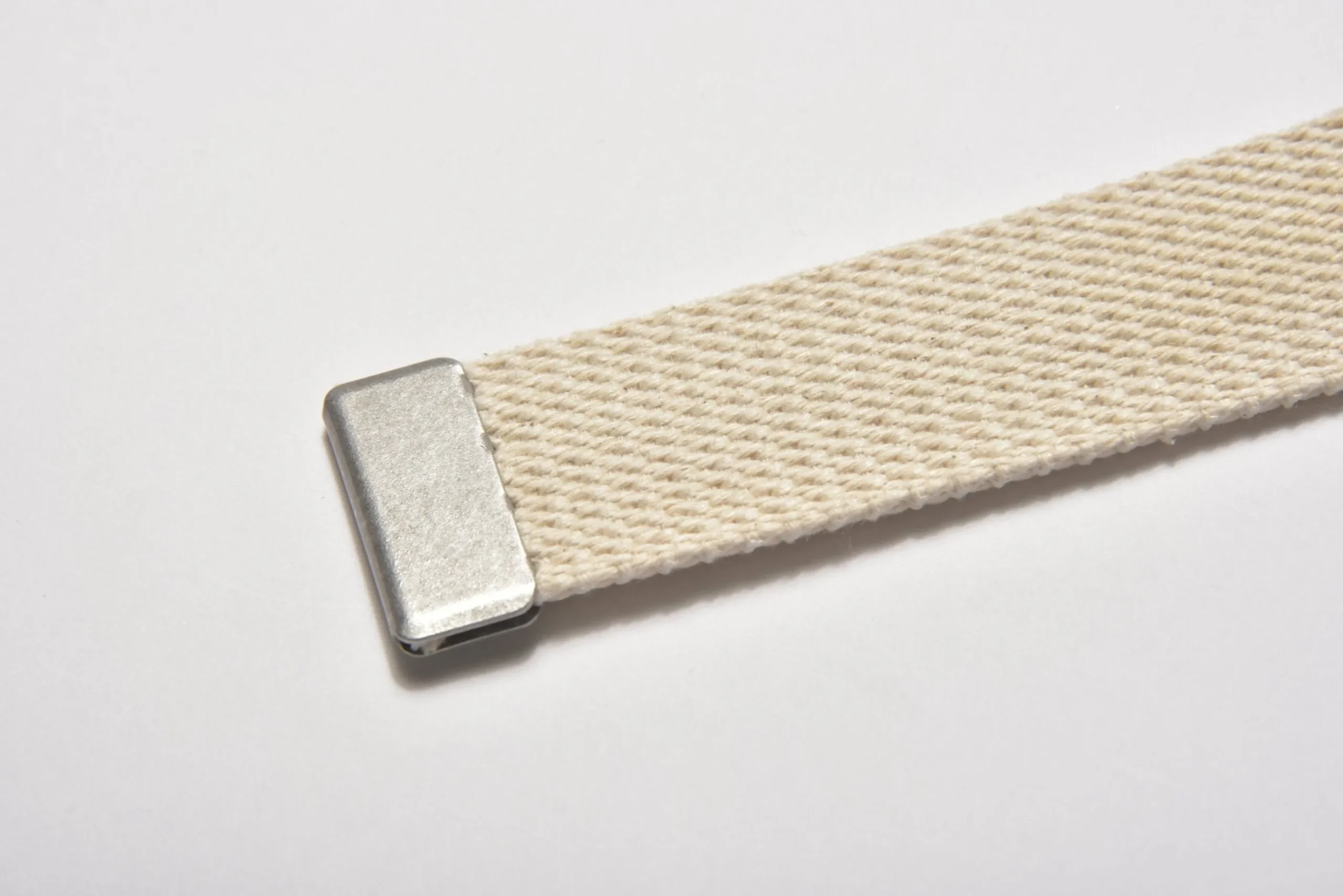 Belts-The Real McCoy's White Trouser Uniform Belt 010 White
