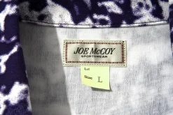 Shirts-Joe McCoy Woodstock Print Shirt Purple