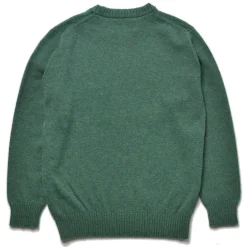 Knitwear-Joe McCoy Wool Crew Neck Sweater K.Green