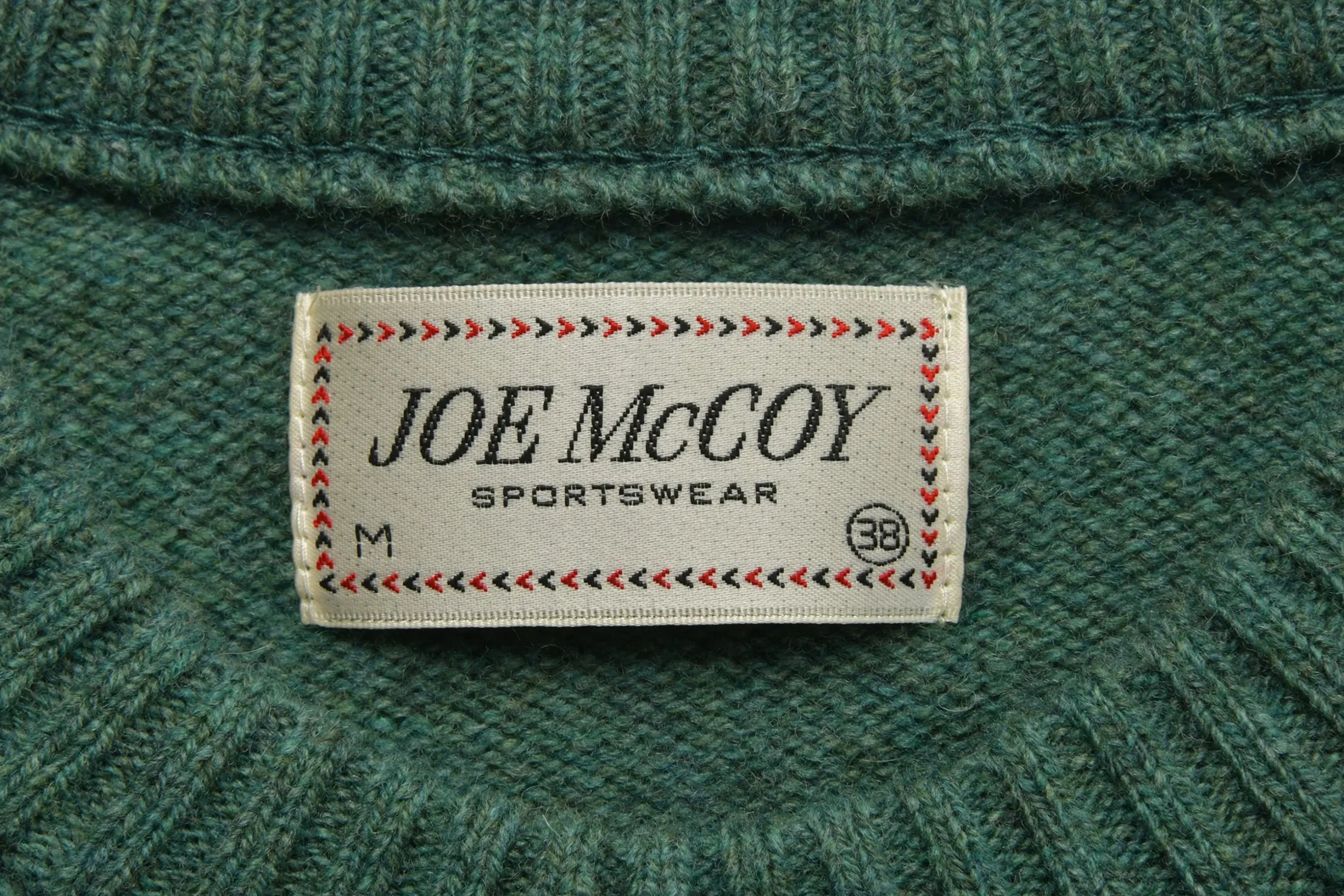 Knitwear-Joe McCoy Wool Crew Neck Sweater K.Green