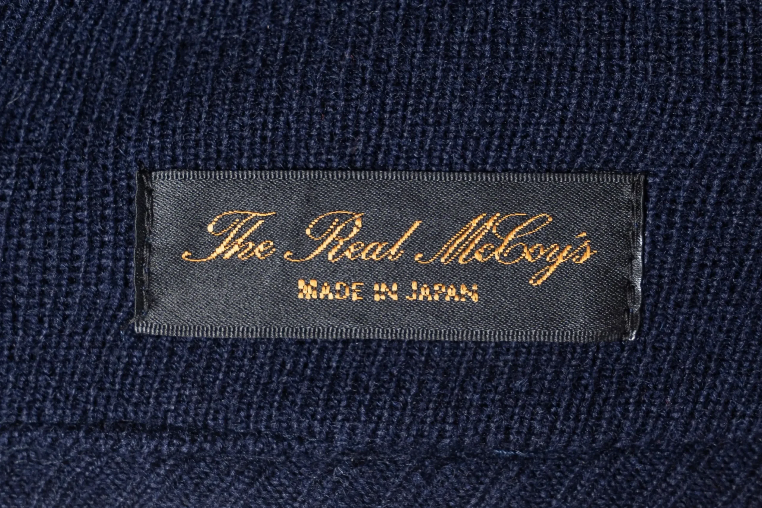 Hats-Joe McCoy Wool Rowing Knit Cap Navy