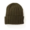 Hats-The Real McCoy's Wool, Trench Cap Olive