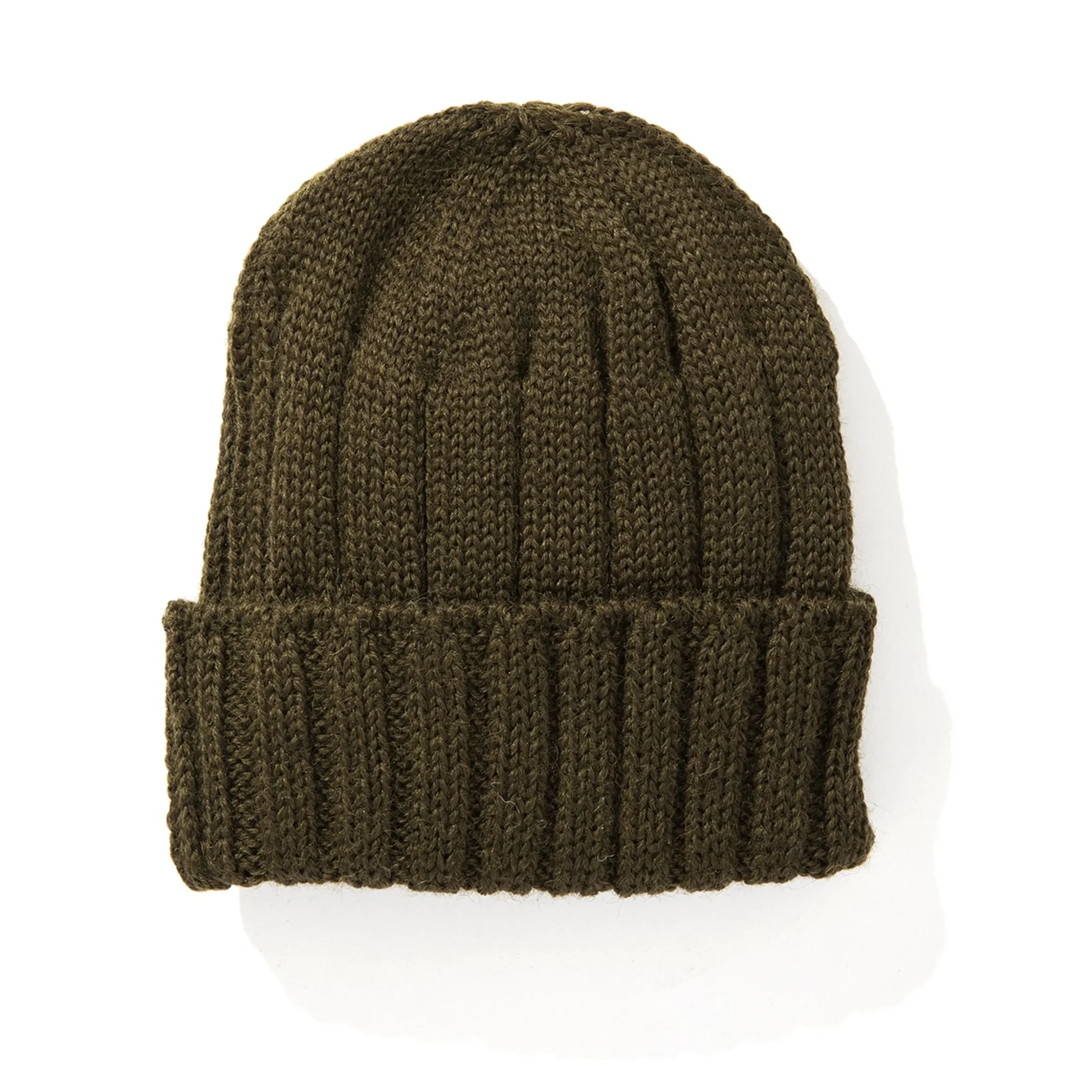 Hats-The Real McCoy's Wool, Trench Cap Olive