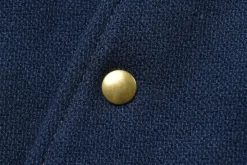 Recreation-Joe McCoy Wool Varsity Jacket 124 Midnight Blue