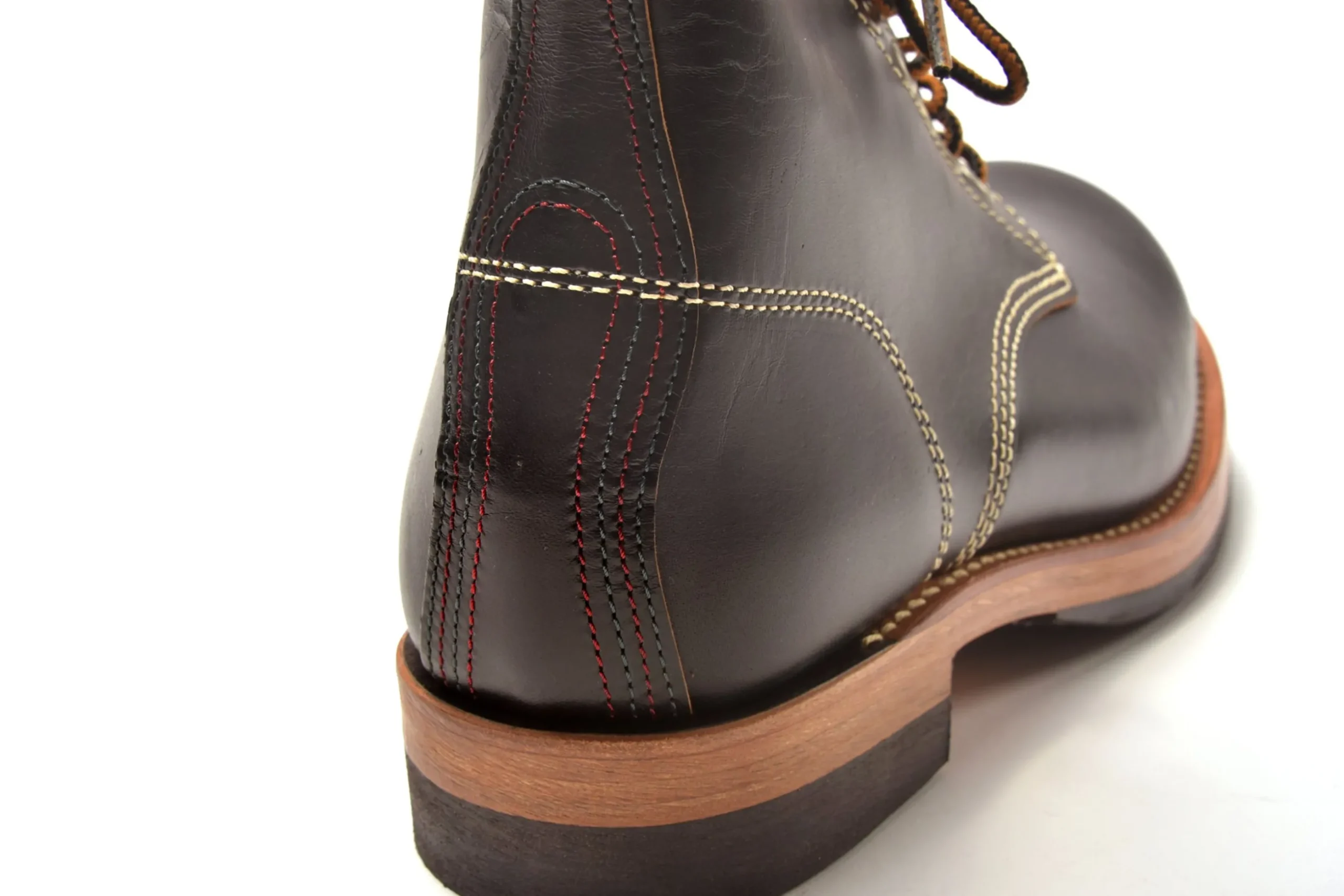 Footwear-Joe McCoy Work Boots 'Bear Head' 050 Brown
