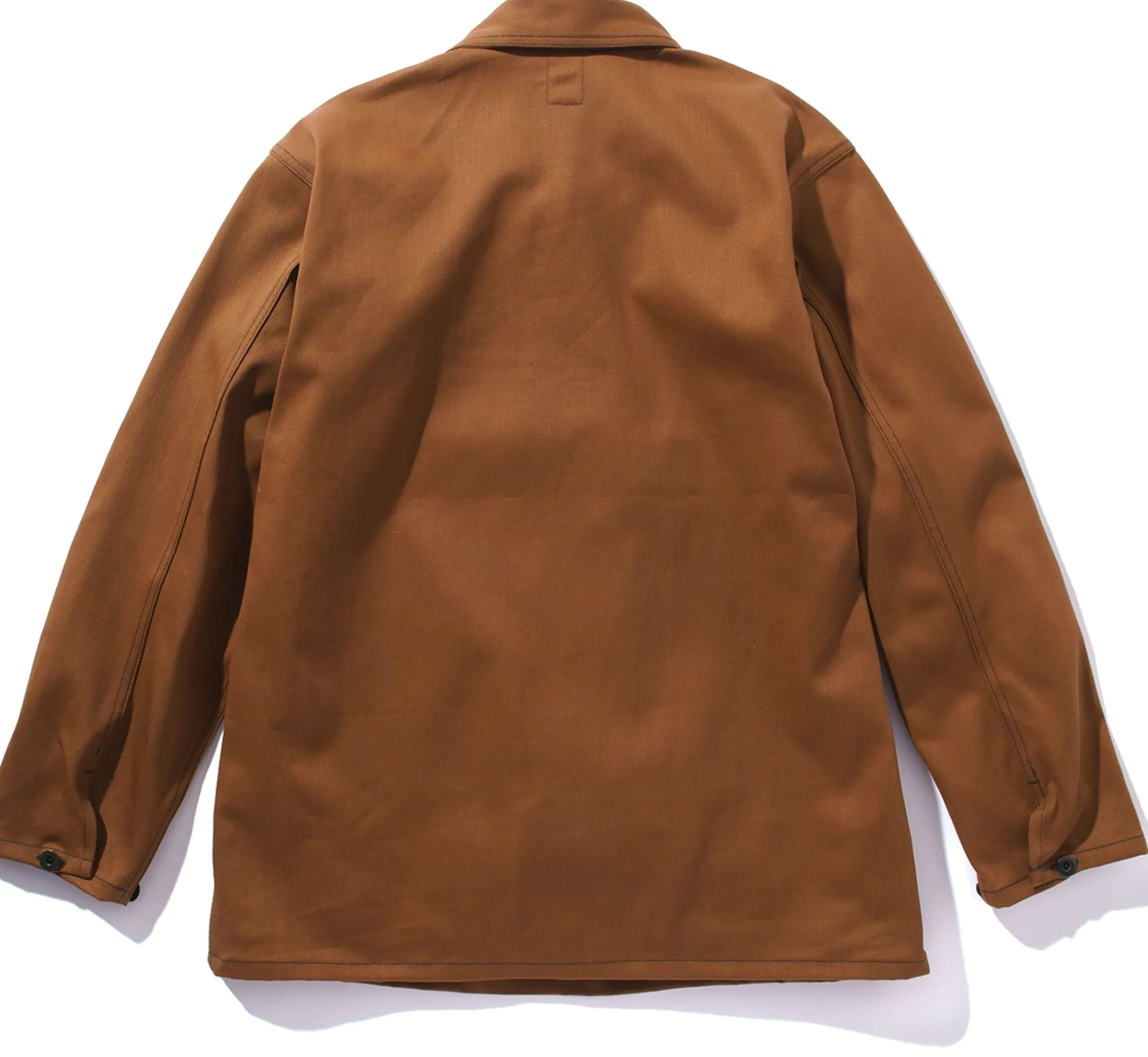 Military-The Real McCoy's Ww1 Fatigue Coat Brown